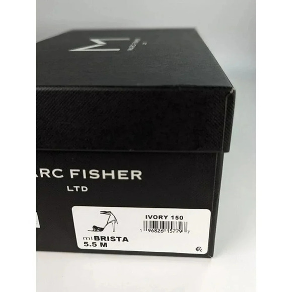 Marc Fisher Women's Brista Almond Toe Strap Heel Sandals Size 5.5 (MSRP $150) - Picture 9 of 9